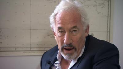 Simon Callow at Bletchley Park