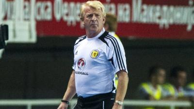 Scotland manager Gordon Strachan