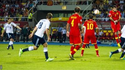 Highlights - Macedonia 1-2 Scotland