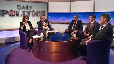 Daily Politics panel