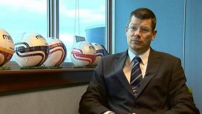 Scottish Professional Football League chief executive Neil Doncaster