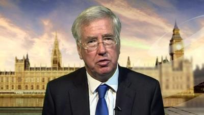 Business minister Michael Fallon