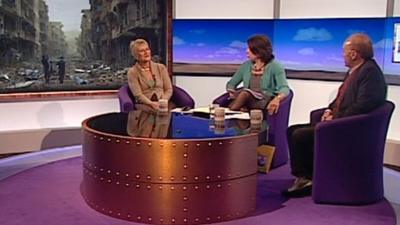 Pauline Neville-Jones, Jo Coburn and George Galloway