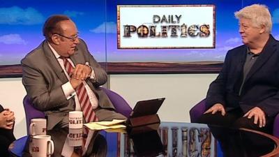 Andrew Neil and Alan Sked