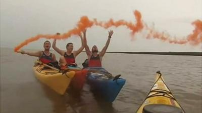 Matt Fraser, Sam Norman and Harry Hogg