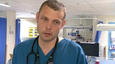 Doctor Rob Major, Consultant in Emergency Medicine