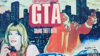 Grand Theft Auto artwork