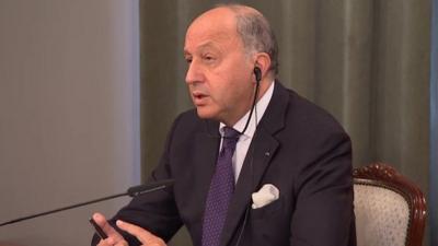 French Foreign Minister Laurent Fabius