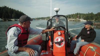 The Campobello Island Whales Rescue team