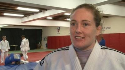 Judo player Connie Ramsay