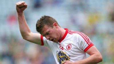 Tyrone minor captain Ruairi McGlone