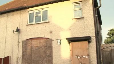 Former Philpott home on Victory Road in Derby