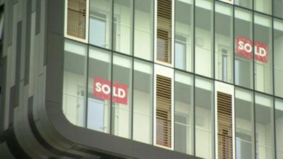 Flats above a Tesco supermarket