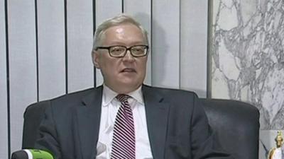 Syrian Deputy Foreign Minister Sergei Ryabkov