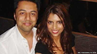 Shrien and Anni Dewani