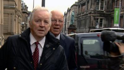 Bill Walker arrives at court to be sentenced