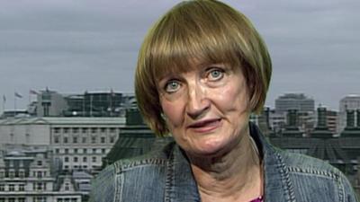 Dame Tessa Jowell is shocked by McBrides actions.