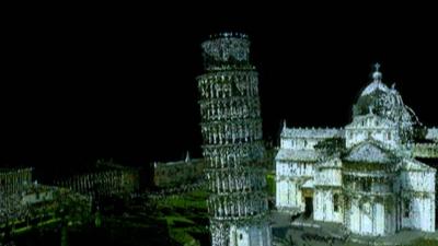 3D scan of the Leaning Tower of Pisa