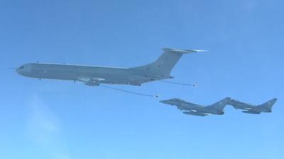 VC10 jetliners fly last mission