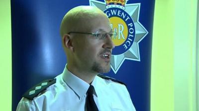 Ch Insp Huw Nicholas of Gwent Police