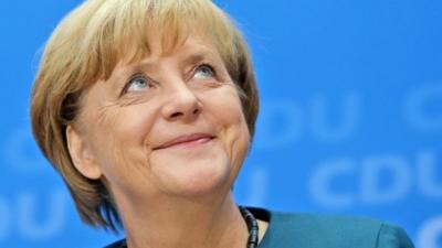 German Chancellor and chairwoman of the Christian Democratic party, CDU, Angela Merkel,