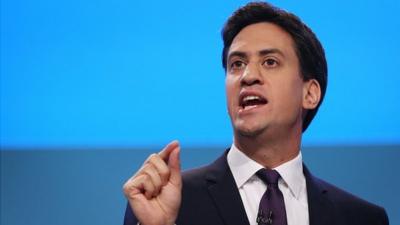 Labour leader Ed Miliband