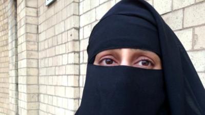 Anisha Patel spoke to the BBC about wearing a niqab