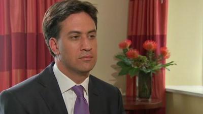 Labour leader Ed Miliband