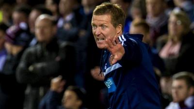 Heart of Midlothian manager Gary Locke