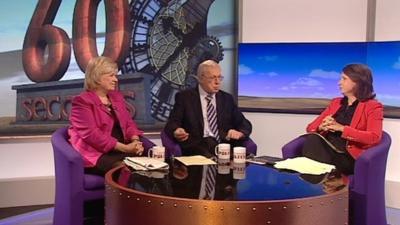 Polly Toynbee, Michael Brown and Jo Coburn