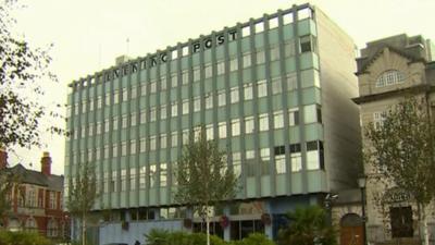 The Evening Post building, Swansea