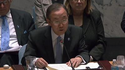 UN Secretary General Ban Ki-moon