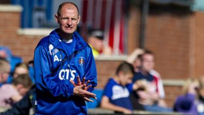 Kilmarnock manager Allan Johnston