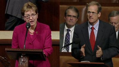 Democrat Marcy Kaptur and Republican Jack Kingston