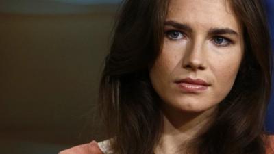 Amanda Knox during an NBC interview, 20 September 2013