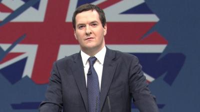 Chancellor George Osborne