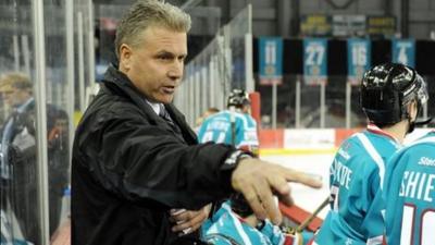 Belfast Giants coach Paul Adey