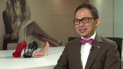 Shoe designer Lewré Lew, founder of Lewré International