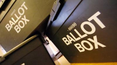 Ballot boxes
