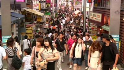 Japanese shoppers