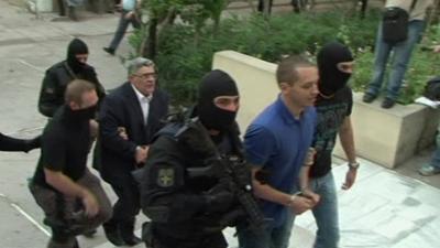 Golden Dawn court arrivals