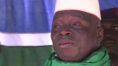 President Yahya Jammeh of The Gambia