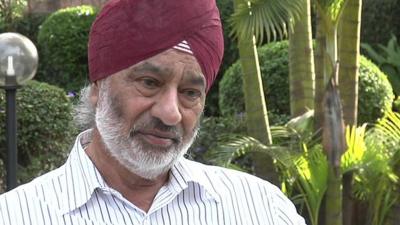 Gurdayal Singh, a Kenyan Indian who lost two members of his family in the attack