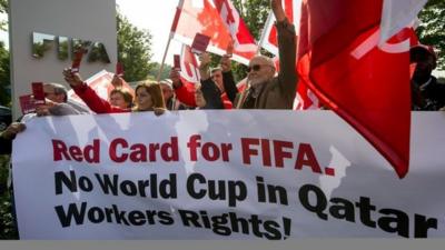 Protests over World Cup