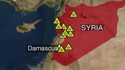 Syria map