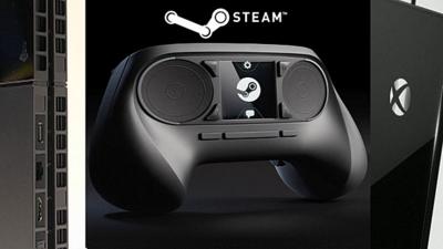 The Steambox with other games consoles