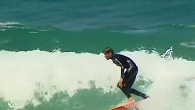 One Direction surfing in Australia