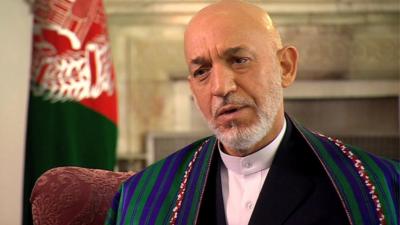 President Hamid Karzai