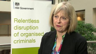 Home Secretary Theresa May