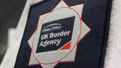 UK Border Agency badge